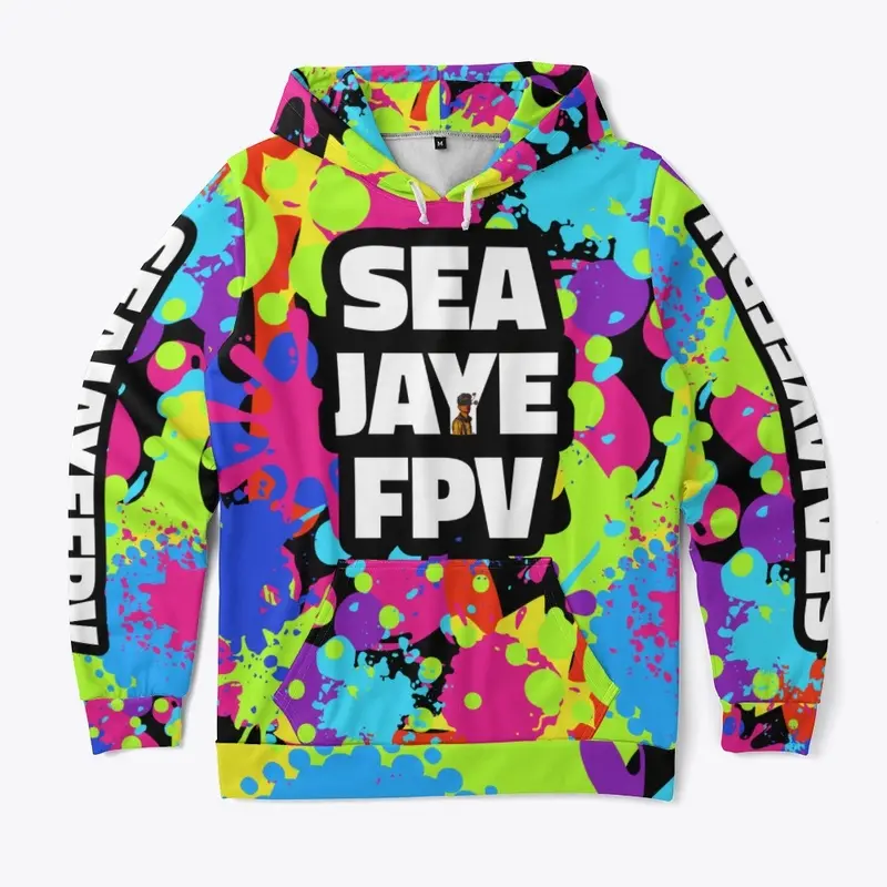 SEAJAYEFPV PAINT HOODIE